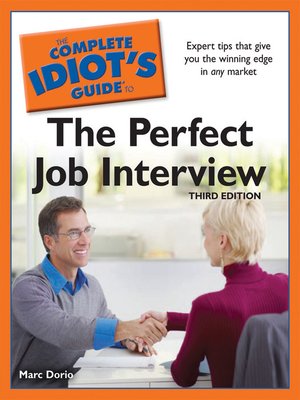 cover image of The Complete Idiot's Guide to the Perfect Job Interview
